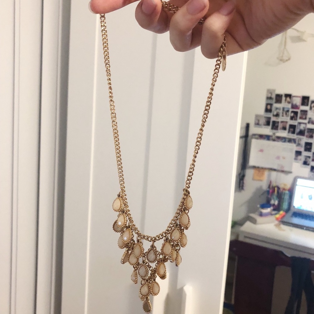 Claire’s Rose Gold Statement Necklace